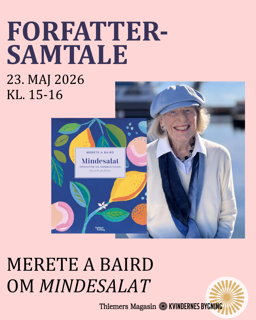 Forfattersamtale: Merete A Baird om "Mindesalat"