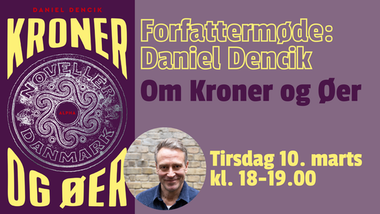 Forfattersamtale med Daniel Dencik: GULD, AKTIER, BØRN, SVIN, LAND, KUNST, KONTANTER, VIN og KRYPTO