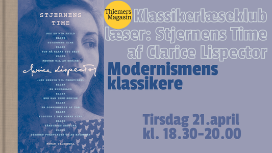 Thiemers Klassikerlæseklub læser: Stjernens Time af Clarice Lispector