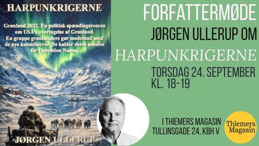Forfattermøde: Jørgen Ullerup fortæller om 'Harpunkrigerne'