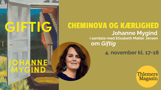 FORFATTERMØDE: Johanne Mygind om "Giftig" - Cheminova og kærlighed