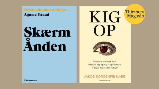 Forfattersamtale: Agnete Braad og Jakob Sorgenfri Kjær om "Skærm ånden" og "Kig op"